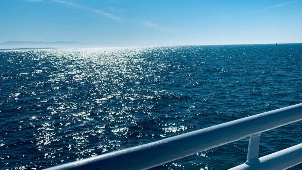 a view of a large body of water